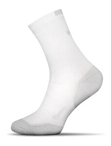Buďchlap Termo bavlnené ponožky v bielej farbe