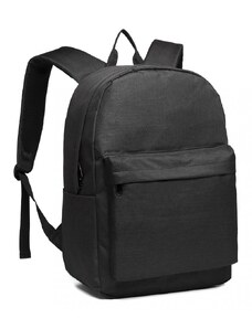 Konofactory Čierny ľahký batoh do školy "Basic"