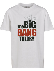 MT Kids Children's T-shirt with Big Bang Theory logo white