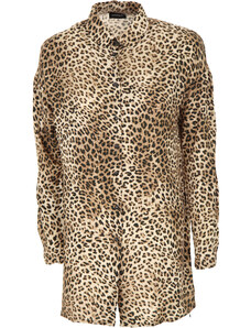 Monnalisa Dívčí šaty Ve výprodeji v Outletu, Leopard, Viskóza, 2024, M (16Y) S (14 Y)