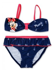 Setino Dievčenské dvojdielne plavky Minnie Mouse - modré