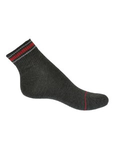AURA.VIA Tmavo-sivé ponožky COMFORT