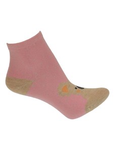 AURA.VIA Ružové ponožky FRONTY