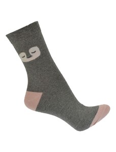 AURA.VIA Letné tmavo-sivé ponožky ANIMA