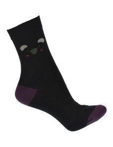 AURA.VIA Letné čierne ponožky ANIMA