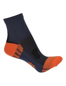 AURA.VIA Modro-oranžové ponožky SPORTY