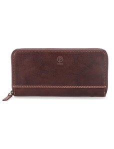 Dámska kožená peňaženka Poyem hnedá 5213 Poyem H