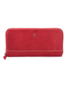 Dámska kožená peňaženka Poyem červená 5213 Poyem CV