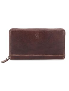 Dámska kožená peňaženka Poyem hnedá 5212 Poyem H