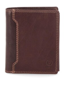 Pánska kožená peňaženka Poyem hnedá 5211 Poyem H