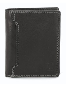 Pánska kožená peňaženka Poyem čierna 5211 Poyem C