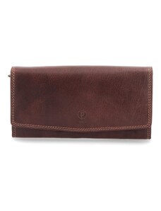 Dámska kožená peňaženka Poyem hnedá 5215 Poyem H