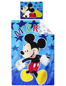 Setino Bavlnené obliečky do detskej postieľky Mickey Mouse (Disney), 90 x 140 cm + 40 x 55 cm
