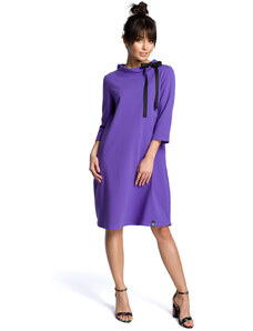 BeWear Dámske mini šaty Willibrord B070 fialová XL