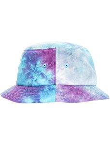 Flexfit Festival Print Bucket Hat Purple Turquoise