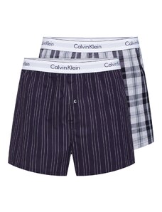 Calvin Klein Underwear Boxerky dymovo šedá / čierna / biela