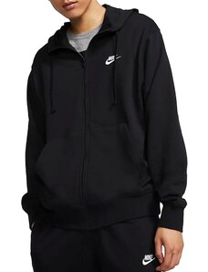 Mikina s kapucňou Nike M NSW CLUB HOODIE FZ FT bv2648-010 L