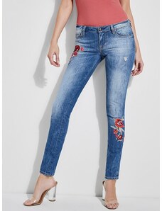 GUESS rifle Starlet Embroidered Jeans modré, 11995-27