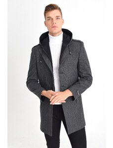 DYNAMO Kabát - Sivá - Dvojradové oblečenie
