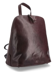 Kožený batoh Poyem hnedá 2218 Poyem H