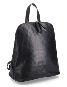 Kožený batoh Poyem čierna 2218 Poyem C