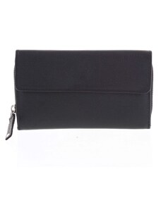 Dámska kožená peňaženka čierna - Tomas Menmaiya čierna