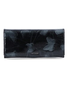Dámska kožená peňaženka Carmelo čierna 2109 M C