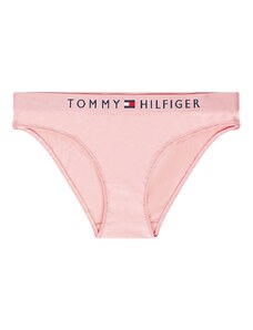 TOMMY HILFIGER - Tommy original cotton svetloružové nohavičky