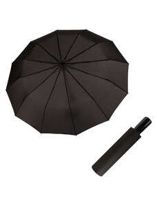 Doppler Magic Fiber Major - pánsky plne-automatický dáždnik čierna
