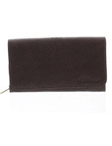 Dámska kožená peňaženka tmavohnedá - SendiDesign Really hnedá