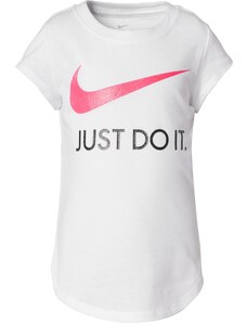 Nike Sportswear Tričko ružová / čierna / biela