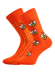 DOBLE farebné ponožky Lonka - VČELKY