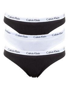 3PACK women's panties Calvin Klein multicolor