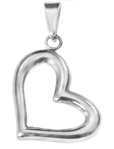 BM Jewellery Dámsky prívesok srdce 2,2 x 2,7cm Valentín z chirurgickej ocele S545030