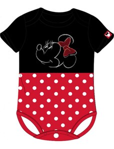 E plus M Dojčenské / detské body / tričko s krátkym rukávom Minnie Mouse - Disney