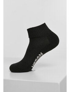 Urban Classics Accessoires High Sneaker Socks 6-Pack Black