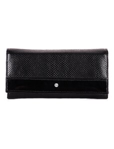 Kožená luxusná peňaženka Wojewodzic čierna 3PD62/PC01/PL01