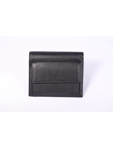 Sage Brown Minimalistická peňaženka čierna/bordová