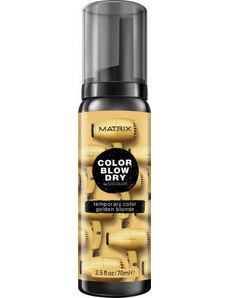 Matrix Color Blow Dry Temporary Color 70ml, Golden Blonde, len 90% obsahu