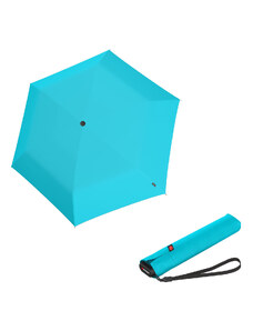 Knirps Ultra US.050 Slim Manual - dámsky skladací manuálny dáždnik svetlo modrá