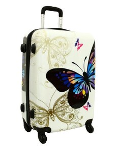 Malý cestovný kufor RGL 5188 - motýľ