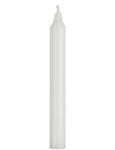 IB LAURSEN Vysoká sviečka Rustic White 18 cm
