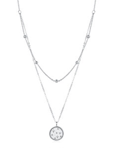 Emporial Royal Fashion náhrdelník Dvojitý hviezdny SCN365