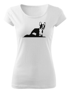 T-ričko Boston Terrier dámske tričko