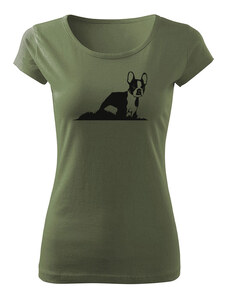 T-ričko Boston Terrier dámske tričko