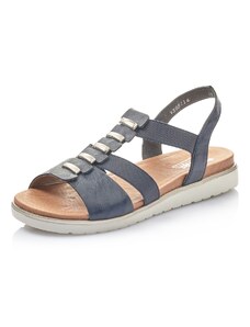 Dámske sandále RIEKER V5051-14 modrá S4