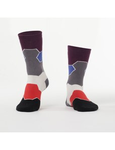 FASARDI Colorful women's socks with patterns