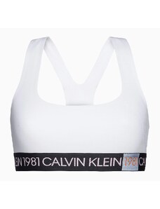 Podprsenka bez kostice QF5577E-100 biela - Calvin Klein
