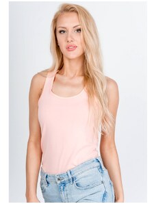 Kesi Women's tank top with cut-out on the back - peach,