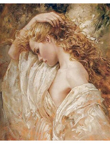 Gaira Malovanie podľa čísel Dievča so zlatými vlasmi M992629